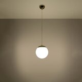 Nice Lamps Viseća svjetiljka u zlatnoj boji sa staklenim sjenilom ø 20 cm Cezab – | shoptok.hr
