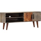 The Living Store TV omarica siva 130x30x46 cm trden robusten mangov les - TV Omarica, (21375038) Cene