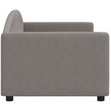  Raztegljiv kavč taupe 80x200 cm blago, (20792506) | Shoptok.si
