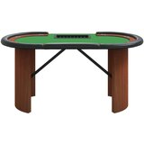  za poker za 10 igrača držač za žetone zeleni 160x80x75 cm | shoptok.hr
