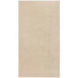 Tepih s kratkim vlaknima 80 x 150 cm bež