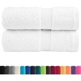 Premium ručnici za pranje SOLUND 2 kom. Bijeli 30x30 cm 600 g/m² | Shoptok.si