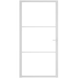  Unutarnja vrata 102,5x201,5 cm bijela od ESG stakla i aluminija | Eponuda.com