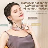 Venisymlis Električna Pulzna Masažna Bluetooth Slušalka Z Ogrevano Masažno Napravo Za Vrat In Ramena Masažna Naprava Za Vrat, (22060043) | Shoptok.si