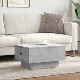 Stolić za kavu boja betona 60 x 45 x 31 cm konstruirano drvo | Eponuda.com