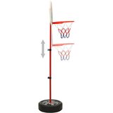 vidaXL Otroški košarkarski komplet nastavljiv 120 cm | Shoptok.si