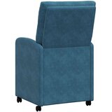  Blagovačke stolice s kotačima 2 pcs Plava 58 x 67 x 97 cm | shoptok.hr