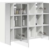  Kopalniška ogledalna omara Bela 73,5 x 16 x 62,5 cm, (5000233081) | Shoptok.si