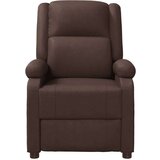  Naslanjač rjavo umetno usnje, (21002255) | Shoptok.si