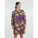 Y.a.s Dolga srajca 'EMILI' zelena / vijolično modra / jagoda / bela | Shoptok.si