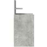 vidaXL Noćni ormarići s 2 ladice 2 kom beton siva 38x34x80 cm | shoptok.hr