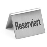 Hendi Tabla za sto Reserved - 4 komada, Reserviert, 50x35x(H)40mm | Eponuda.com