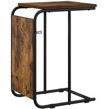  Bocni stol Dimljeni hrast 40 x 31 x 55 cm Konstruirano drvo | shoptok.hr