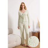 TRENDYOLMILLA ženski set pidžama Thmss26Pt00067, zelena | Eponuda.com