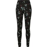 Urban Classics Women's soft leggings AOP blackfloret | ePonuda.com