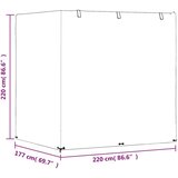  Za ljuljačku s 12 ušica 220 x 177 x 220 cm polietilen | shoptok.hr