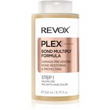 REVOX B77 PLEX Bond Multiply Formula. Step 1 zaščitna nega za poškodovane in kemično obdelane lase 260 ml | Shoptok.si