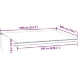 vidaXL Ročno zložljiva tenda antracit in bela 600x300 cm | Shoptok.si