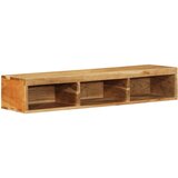 vidaXL Zidni TV ormarić 100x30x19 cm puno drvo bagrem Cijene