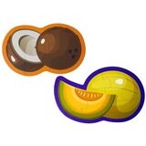  Educational Puzzle For Babies Fruits 5 Parts 40 Pieces | shoptok.hr