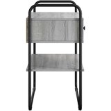  Konzolna stolica Siva Sonoma 80 x 40 x 75 cm Konstruirano drvo | shoptok.hr