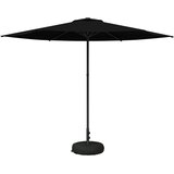 vidaXL Vrtni dežnik 300 x 300 cm Poliester Pravokotna Črna, (5000252377) | Shoptok.si