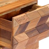  Noćni ormarić 40 x 30 x 50 cm od masivnog obnovljenog drva | Eponuda.com
