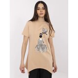 Calimera Blouse-CLM-BZ-1702.89-camel | Shoptok.si
