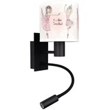 Brilagi LED Flex. lampa BOBO 1xE27/25W/230V + LED/3W crna/bela/ružičasta/baletke | Eponuda.com