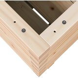  Vrtna sadilica 40 x 40 x 49,5 cm od masivne borovine | shoptok.hr