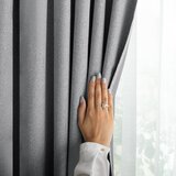 Restilo Siva zatamnjujuća zavjesa 140x250 cm Corita – | shoptok.hr