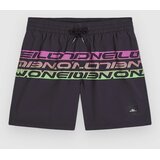 O'neill Cali Stripe 14" Kids Boardshorts black upside down | Shoptok.si