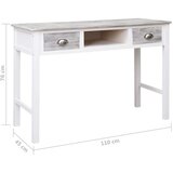  Pisaći stol sivi 110 x 45 x 76 cm drveni | shoptok.hr