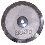 HAWK FITNESS Hromirani teg, 20Kg, Sivi Cene