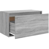  Klupa za hodnik sivi hrast 80 x 40 x 45 cm konstruirano drvo | shoptok.hr