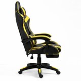  Gaming stolica sa osloncem za noge LE TOY - žuta | Shoptok.si