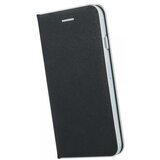  Premium preklopna torbica Samsung Galaxy A70 A705 - črna s srebrnim robom Cene