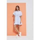 Moodo Shirt dress with a tie | Shoptok.si