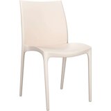  Vrtne stolice 2 kom krem 50 x 46 x 80 cm od polipropilena | shoptok.hr