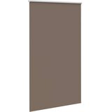 Rolo zavjesa za zamračivanje boje kave 125x230 cm Širina tkanine 121,6 cm Poliester | Shoptok.si