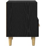 vidaXL Nočna omarica s predalom 2 pcs Črni hrast 40 x 35 x 47.5 cm | Shoptok.si