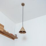  visilica na lanku ETNA II 1xE27/15W/230V, prečnik 18,5 cm, bež | Eponuda.com