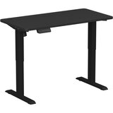 Radni Sto podesiv po visini LEVANO 120x60 cm, crne boje | Eponuda.com