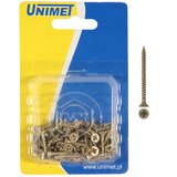 Shumee VIJAK ZA LES RUMENI POCINKAN 5,0*35MM OP-35 KOS, (21391444) | Shoptok.si