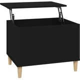  Stolić za kavu crni 60 x 44,5 x 45 cm od konstruiranog drva | shoptok.hr