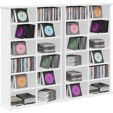 Cd ormar 2 kom. Bijela 60 x 17 x 92 cm Konstruirano drvo | shoptok.hr
