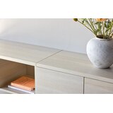 Venture Home TV komoda Nomi 45 × 35 × 180 cm, izbijeljena (whitewash) | shoptok.hr
