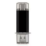 INF Kratek 2-v-1 USB ključ USB 3.0 Type-C za hitri prenos podatkov Black 128 GB, (5000085882) | Shoptok.si