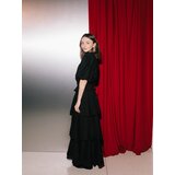 Reserved Bluza s puf rukavima - crno | shoptok.hr