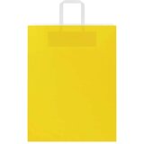  Papirnate vrećice 50 kom s ručkama žute 32x12x42 cm | shoptok.hr